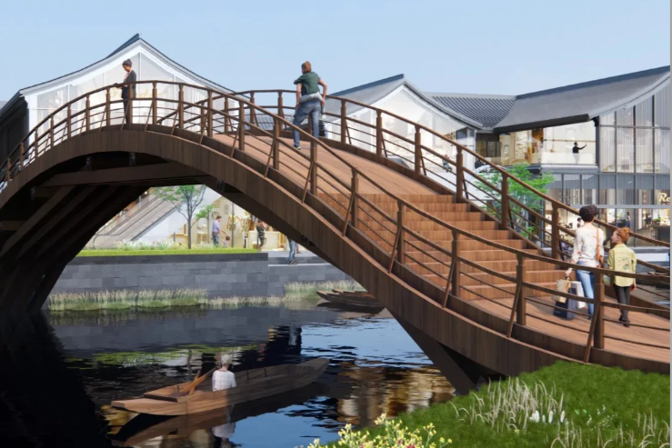 公園景觀橋效果圖好看難落地？項目人解法來了