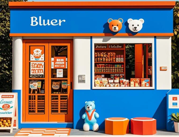 藍(lán)色門(mén)頭落地難？破解設(shè)計(jì)與工藝銜接痛點(diǎn)