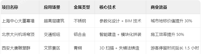 金屬工程的場景破圈 金屬工程的場景破圈
