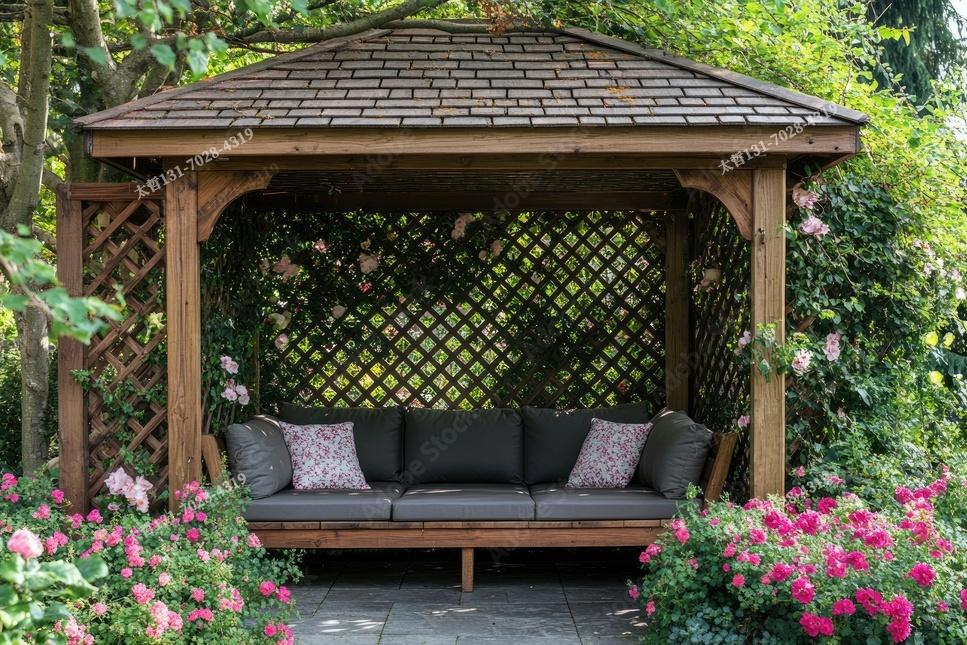 大連防腐木涼亭3個本地方案+防鹽霧技巧