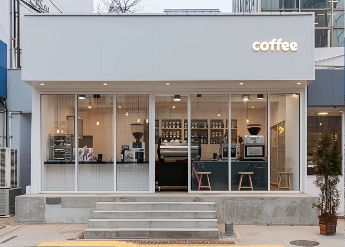 白色門頭易臟顯廉價(jià)？3招破解落地難題