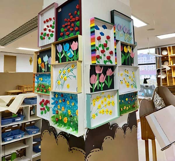 幼兒園遇到柱子也可以這樣_2_繪園環(huán)創(chuàng)_來(lái)自小紅書網(wǎng)頁(yè)版