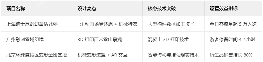 主題樂(lè)園典型案例解析